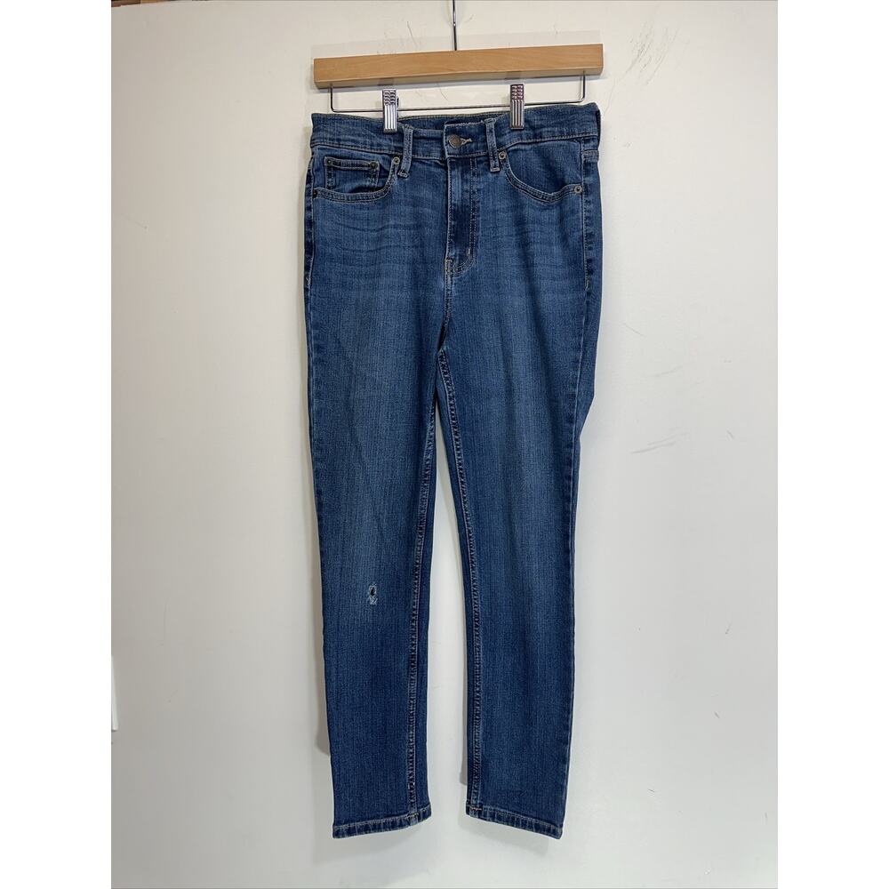 Calvin Klein Jeans Ankle Skinny Womens 6 Blue Denim Mid Rise‎ 5 Pockets